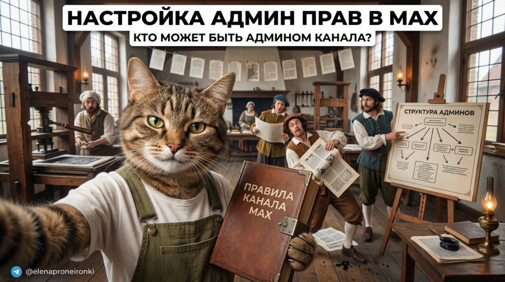 Как настроить права администратора в Max: кто может быть админом в канале