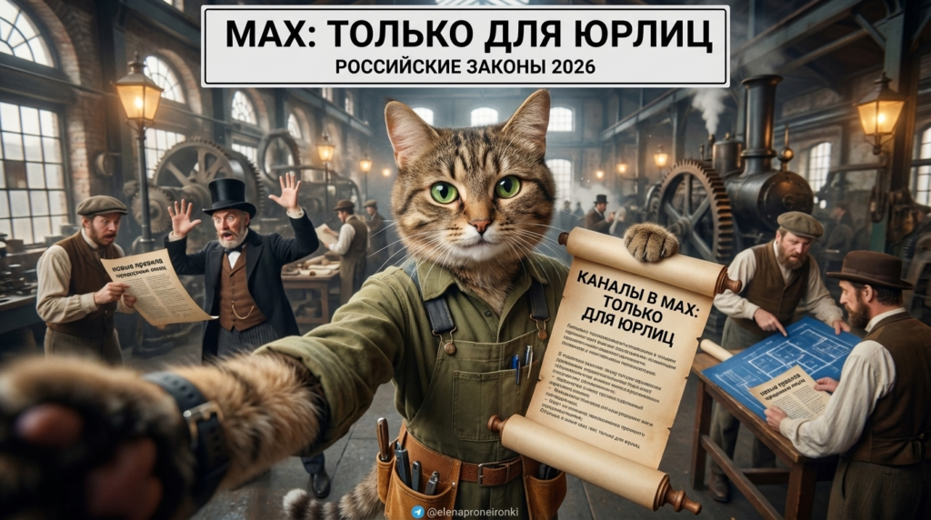 Каналы в Макс только для юрлиц: что говорят законы РФ 2026