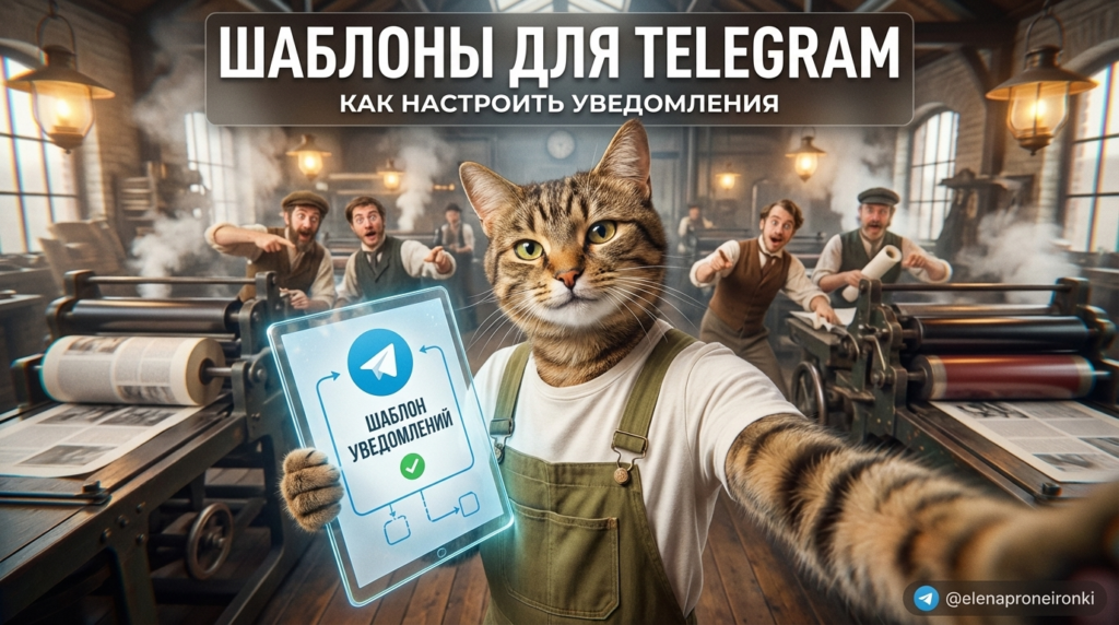 Шаблоны Make: как настроить уведомления в Telegram по шаблону