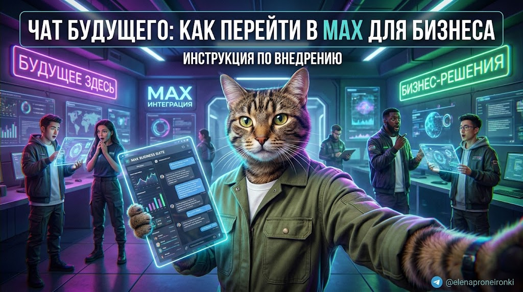 Интерфейс мессенджера Max для бизнес-коммуникаций и чатов будущего