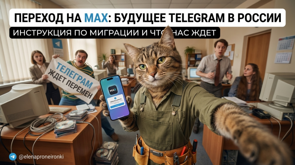 Миграция из телеграмма в max: что ждет Telegram в России